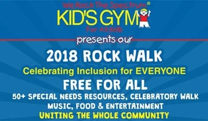 WE ROCK THE SPECTRUM&#8217;S 2018 ROCK WALK